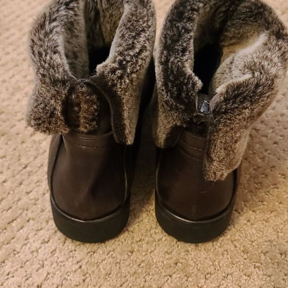 Stuart weitzman faux fur, leather boots - Picture 3 of 10